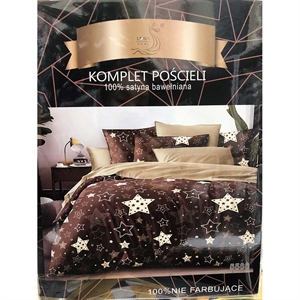 Komplet pościel 100% Satyna bawełna 3cz 200x220cm