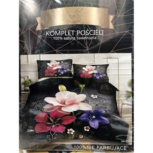 Komplet pościel 100% Satyna bawełna 3cz 200x220cm