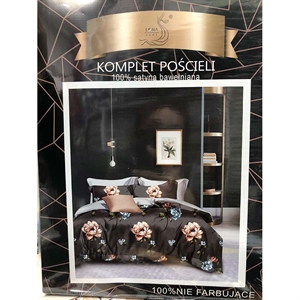 Komplet pościel 100% Satyna bawełna 3cz 200x220cm