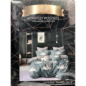 Komplet pościel 100% Satyna bawełna 3cz 200x220cm