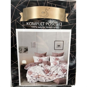 Komplet pościel 100% Satyna bawełna 3cz 200x220cm