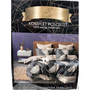 Komplet pościel 100% Satyna bawełna 3cz 200x220cm
