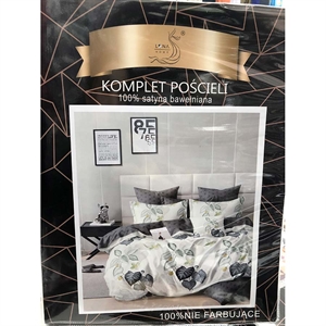 Komplet pościel 100% Satyna bawełna 3cz 200x220cm