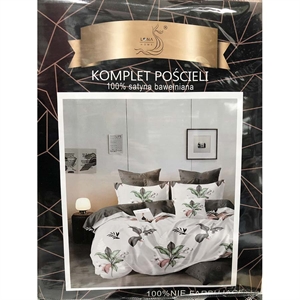 Komplet pościel 100% Satyna bawełna 3cz 200x220cm