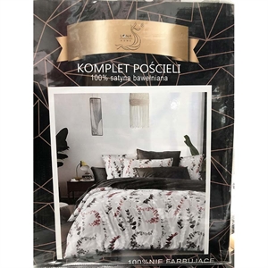 Komplet pościel 100% Satyna bawełna 3cz 200x220cm