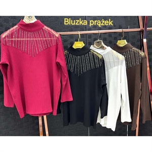 Bluzka damska prążek - produkt Turecki