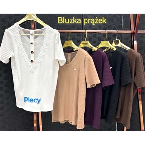 Bluzka damska prążek - produkt Turecki