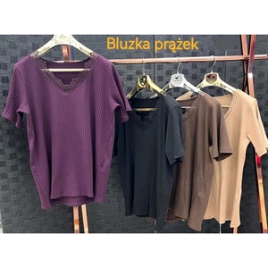 Bluzka damska prążek - produkt Turecki