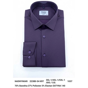 Koszula męska krój regular fit -produkt Turecki 3XL-6XL