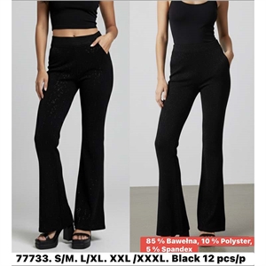 Legginsy dzwony damskie (S-3XL)