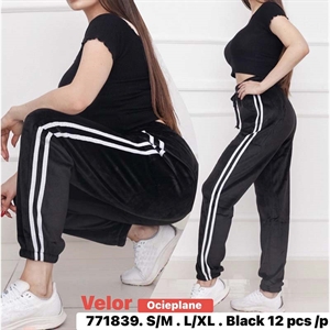 Spodnie ocieplane damskie (S-XL)