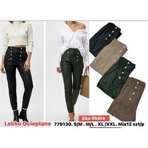 Spodnie lekko ocieplane damskie (S-2XL)