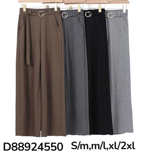 Spodnie damskie szerokie nogawki (S-2XL)