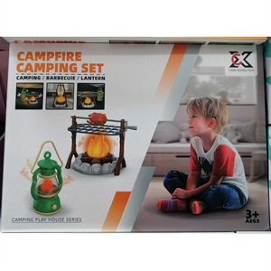 Zabawka - zestaw kempingowy przy ognisku