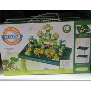 Zabawka - klocki o tematyce dinozaurów