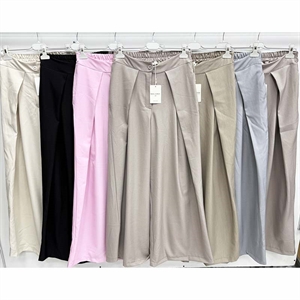 Spodnie szerokie nogawki damskie produkt Włoski