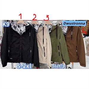 Kurtka dwustronna męska  S-2XL