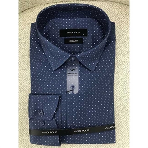 Koszula męska z długim rękawem - produkt Turecki M-2XL