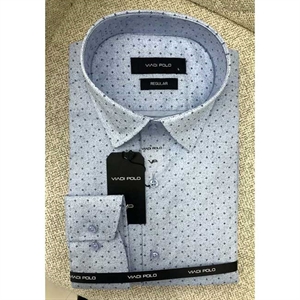 Koszula męska z długim rękawem - produkt Turecki M-2XL