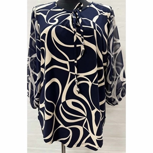 Bluzka damska rekaw szyfon produkt Polski  48-54