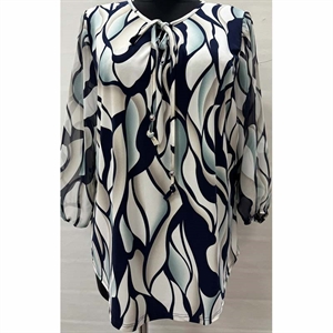 Bluzka damska rekaw szyfon produkt Polski  48-54