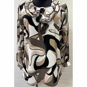 Bluzka damska rekaw szyfon produkt Polski  48-54