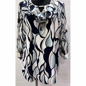 Bluzka damska rekaw szyfon produkt Polski  48-54