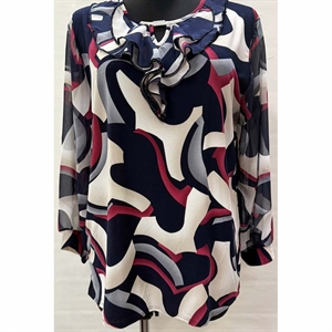 Bluzka damska rekaw szyfon produkt Polski  48-54