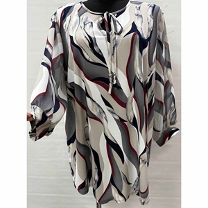 Tunika damska rekaw szyfon produkt Polski  54-60