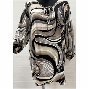 Tunika damska rekaw szyfon produkt Polski  54-60