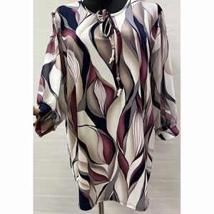 Tunika damska rekaw szyfon produkt Polski  54-60