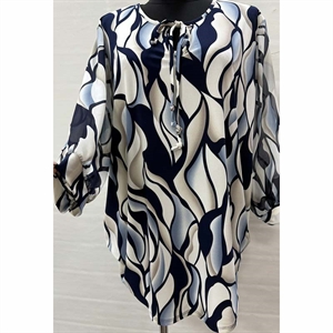 Tunika damska rekaw szyfon produkt Polski  54-60