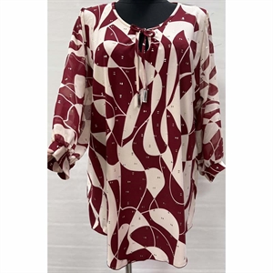 Tunika damska rekaw szyfon produkt Polski  54-60