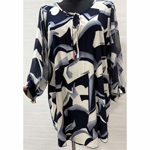 Tunika damska rekaw szyfon produkt Polski  54-60