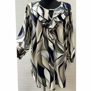 Tunika damska rekaw z szyfon produkt Polski  54-60