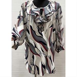 Tunika damska rekaw z szyfon produkt Polski  54-60