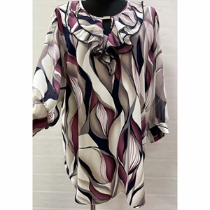 Tunika damska rekaw z szyfon produkt Polski  54-60