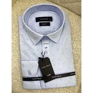 Koszula męska krój Slim fit - produkt Turecki M-2XL