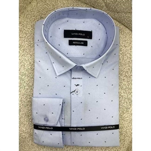 Koszula męska z długim rękawem - produkt Turecki M-2XL