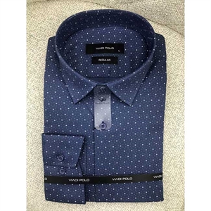 Koszula męska z długim rękawem - produkt Turecki M-2XL