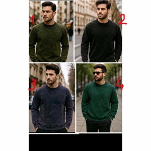 Bluza męska pod szyje produkt Turecki  M-2XL