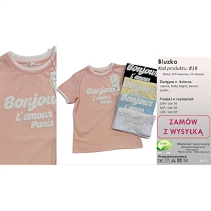 Bluzka damska produkt Polski S/M M/L L/XL