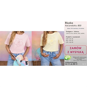 Bluzka damska produkt Polski 36-40