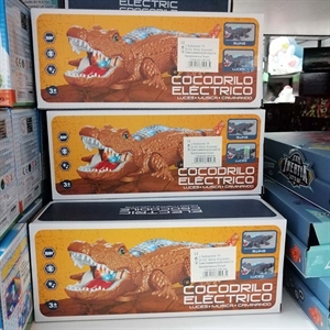 Zabawka - coccodrillo electrico