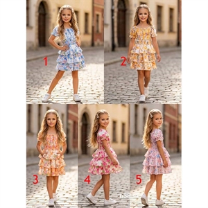 Sukienka dziewczęca  4-14 lat