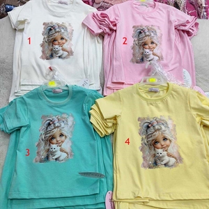 Koszulka dziewczęca  110-134