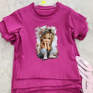 Koszulka dziewczęca  110-134