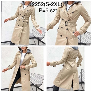 Płaszcz damski  S-2XL