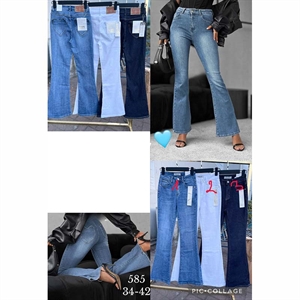 Jeansy dzwony damskie  34-42