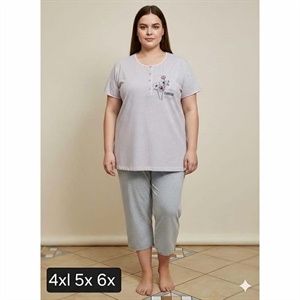 Piżama damska Big Size  4XL-6XL